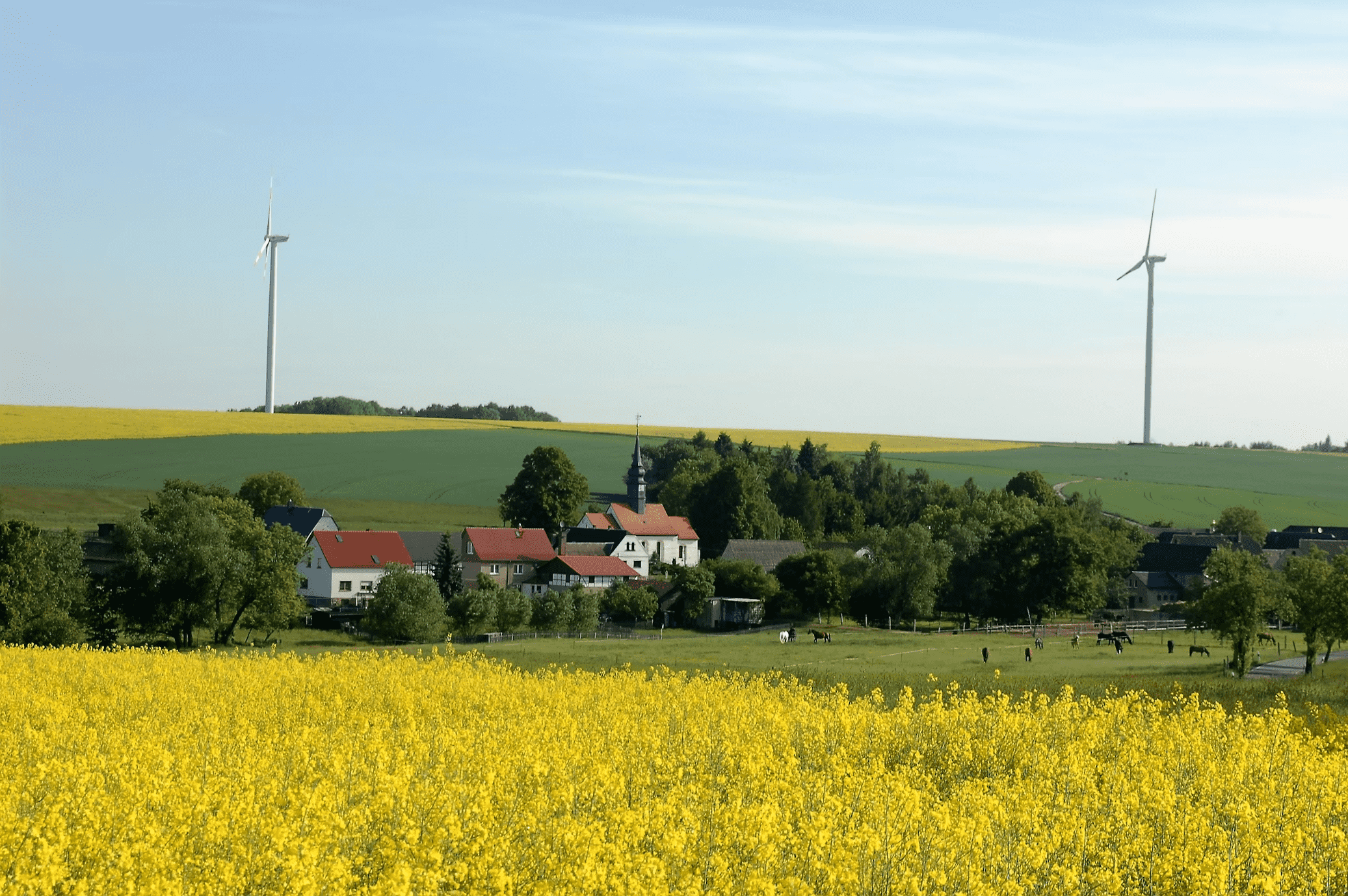 数字乡村大屏演示